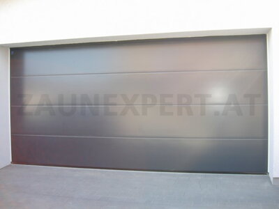 Sektionale Garagentor Komplett UniPro- 3000 x 2250 mm Farbe Anthrazit  PREMIUM