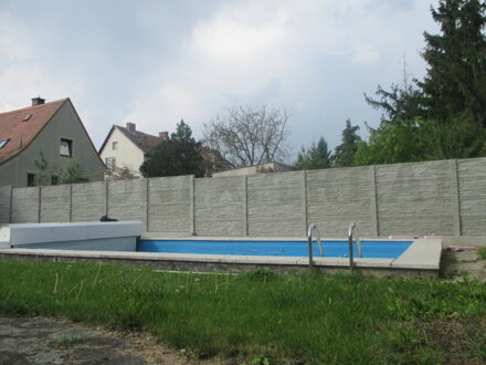 Betonzaun Classic SET: 50 m  H: 200 cm B: 200 cm AKTION !