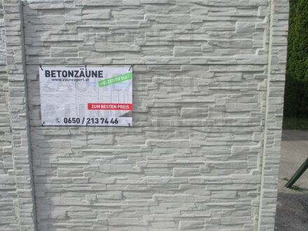 Betonzaun Classic L:200 cm H:200cm B:4,5 cm